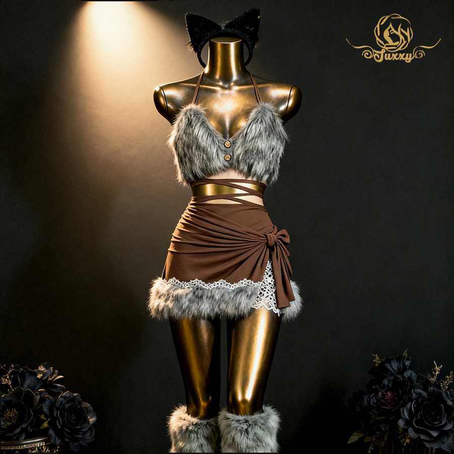 "Noble cat" sexy pure desire 📸wild cat cosplay uniform luxurious plush erotic uniform with a sense of luxury🪽