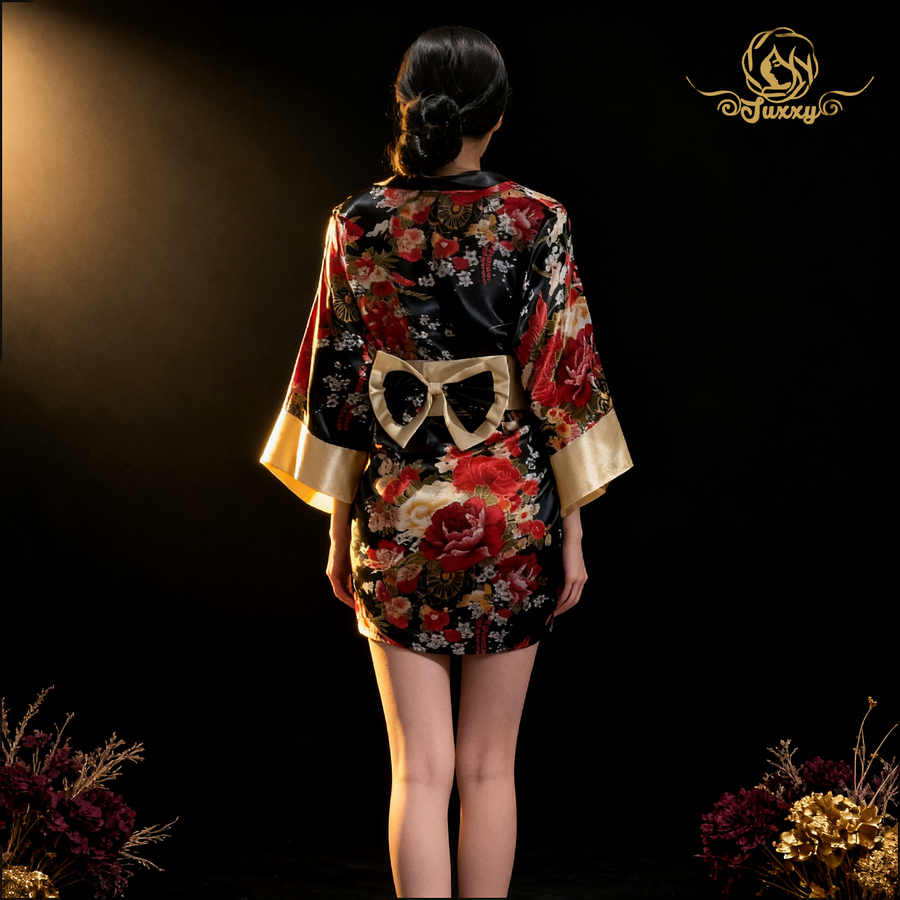 👄Sexy and comfortable kimono-style high-quality off-shoulder uniform ❤️