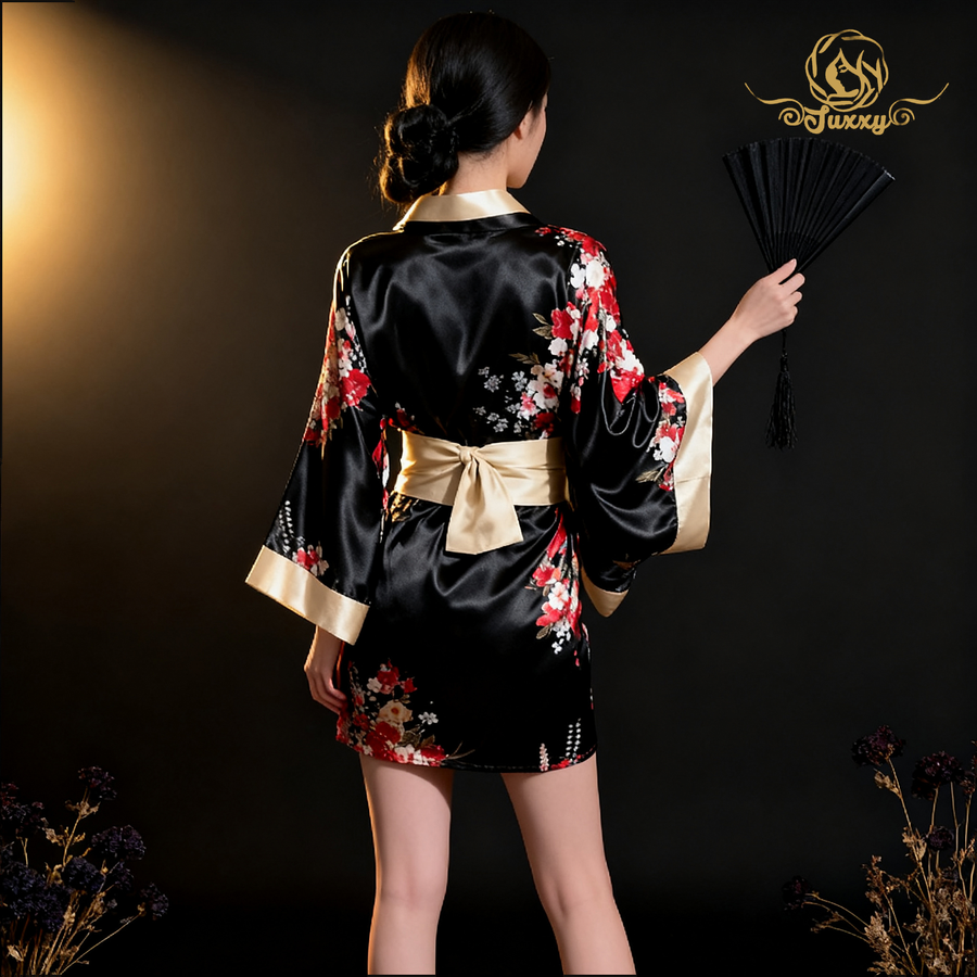 👄Sexy and comfortable kimono-style high-quality off-shoulder uniform ❤️