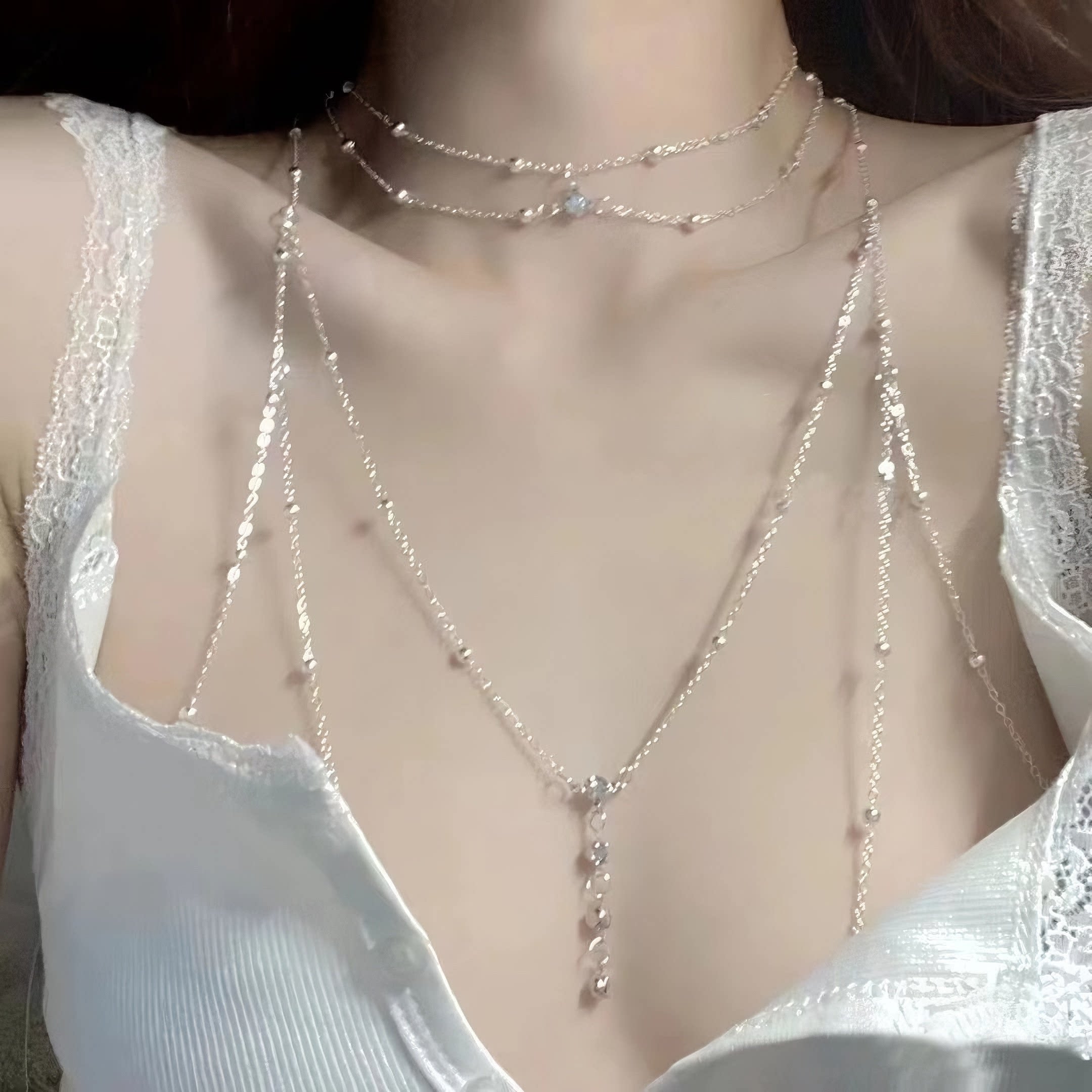 💎ornament accessory · White · delicate mood accent