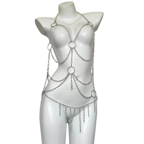 "Pure chain design" ?? Dare to try new styles of erotic bondage ??