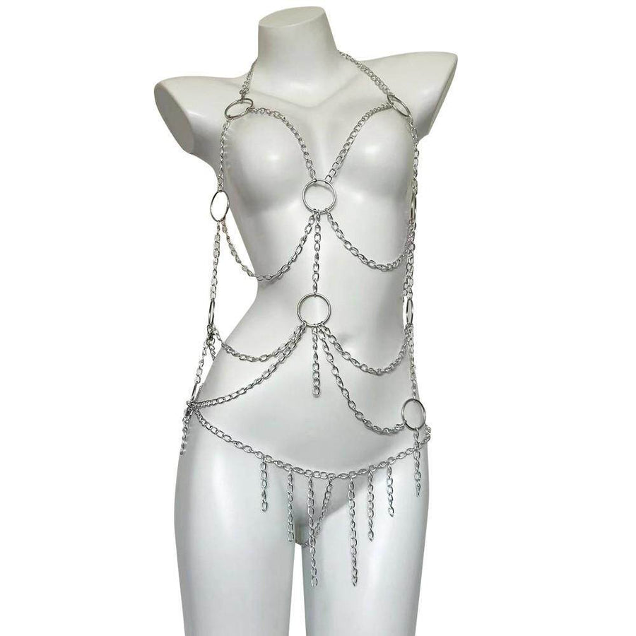 "Pure chain design" ?? Dare to try new styles of erotic bondage ??