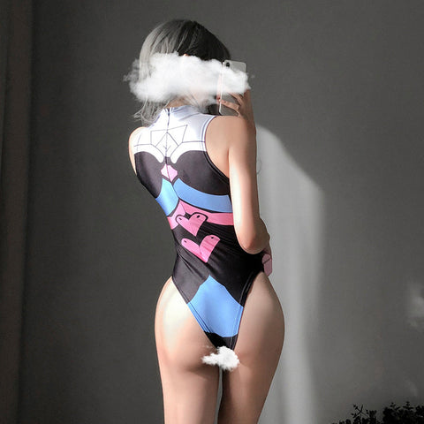 ??Sexy and sexy bodysuit featuring Overwatch game characters??