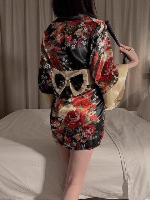 ??Sexy and comfortable kimono-style high-quality off-shoulder uniform ??