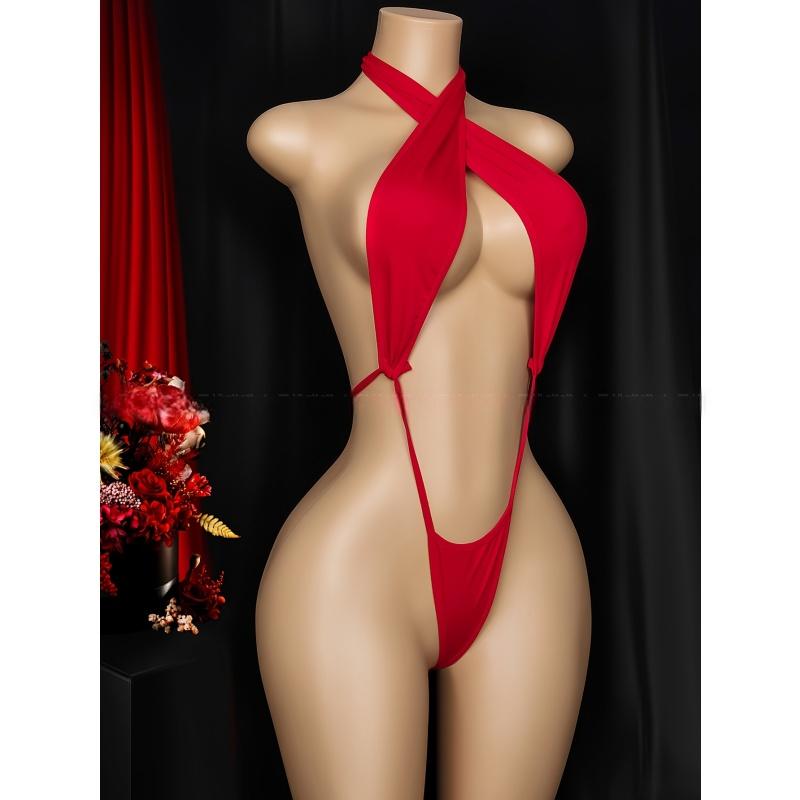 ??Simple yet sexy backless camisole bra??