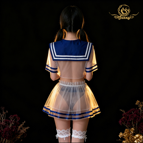 JK sailor uniforms ?? feature a sheer mesh design that exudes a sexy and alluring charm ??