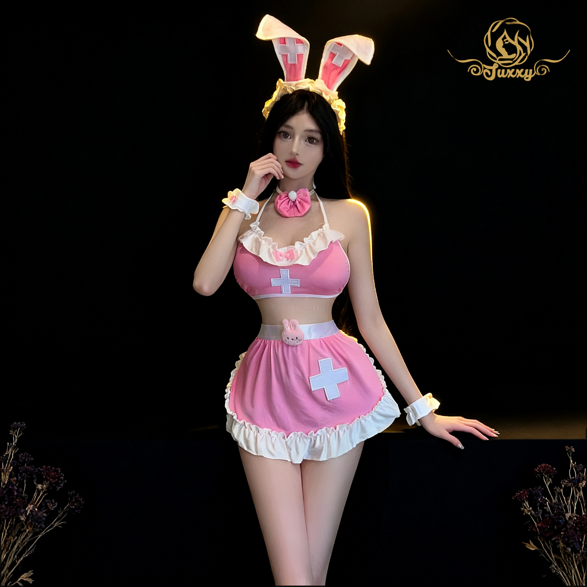 น้องกระต่ายพยาบาลมาแล้ว! ชุดพยาบาลสไตล์บันนี่เกิร์ล