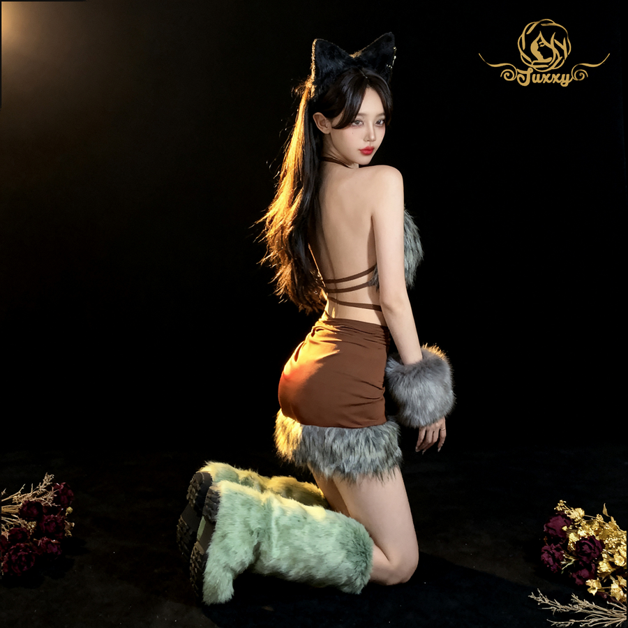 "Noble cat" sexy pure desire 📸wild cat cosplay uniform luxurious plush erotic uniform with a sense of luxury🪽