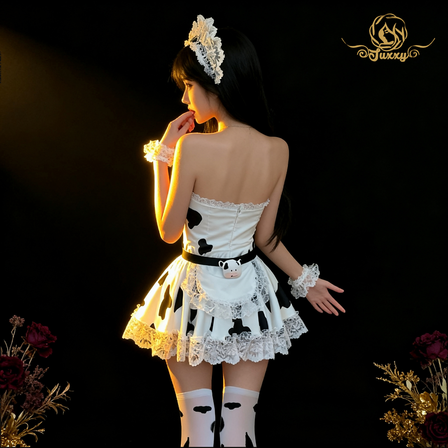 🎀Christmas cosplay set · white · limited festive mood