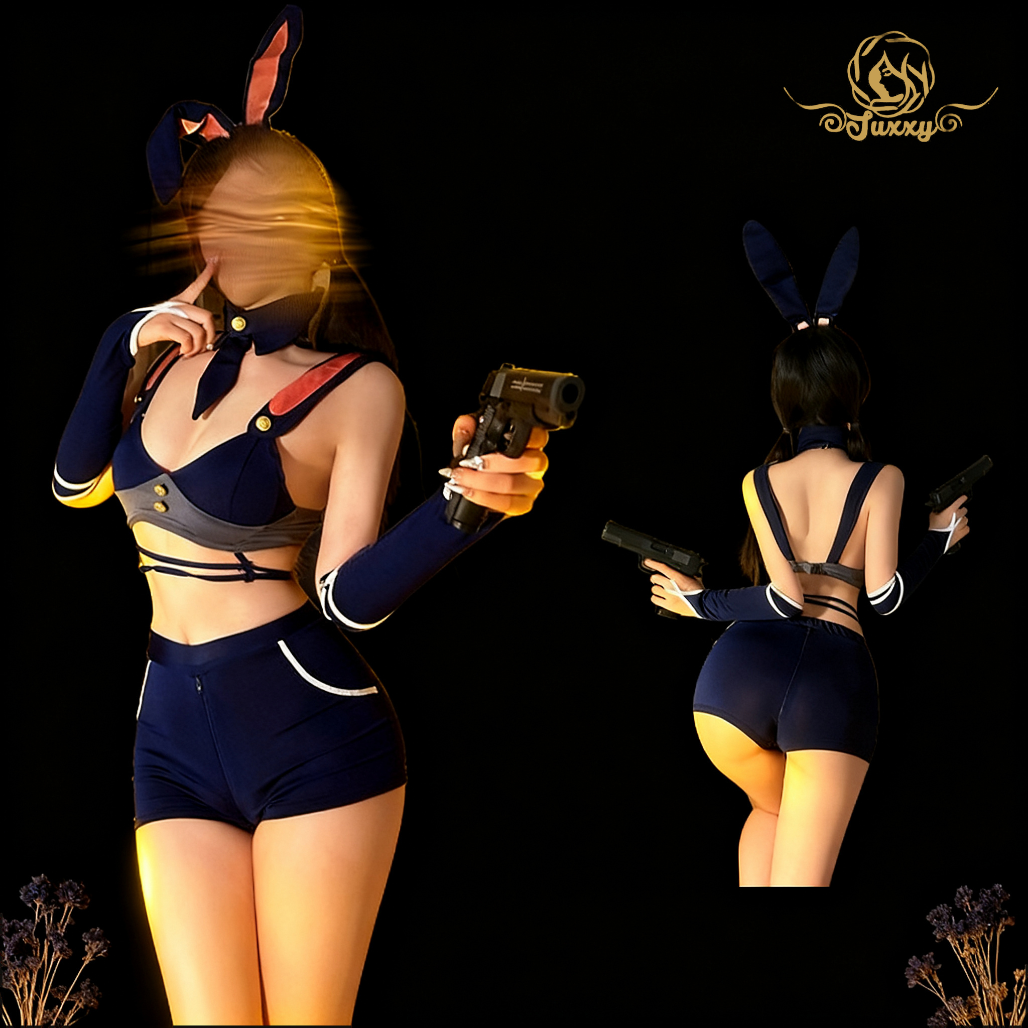 🎀Christmas cosplay set · blue · limited festive mood