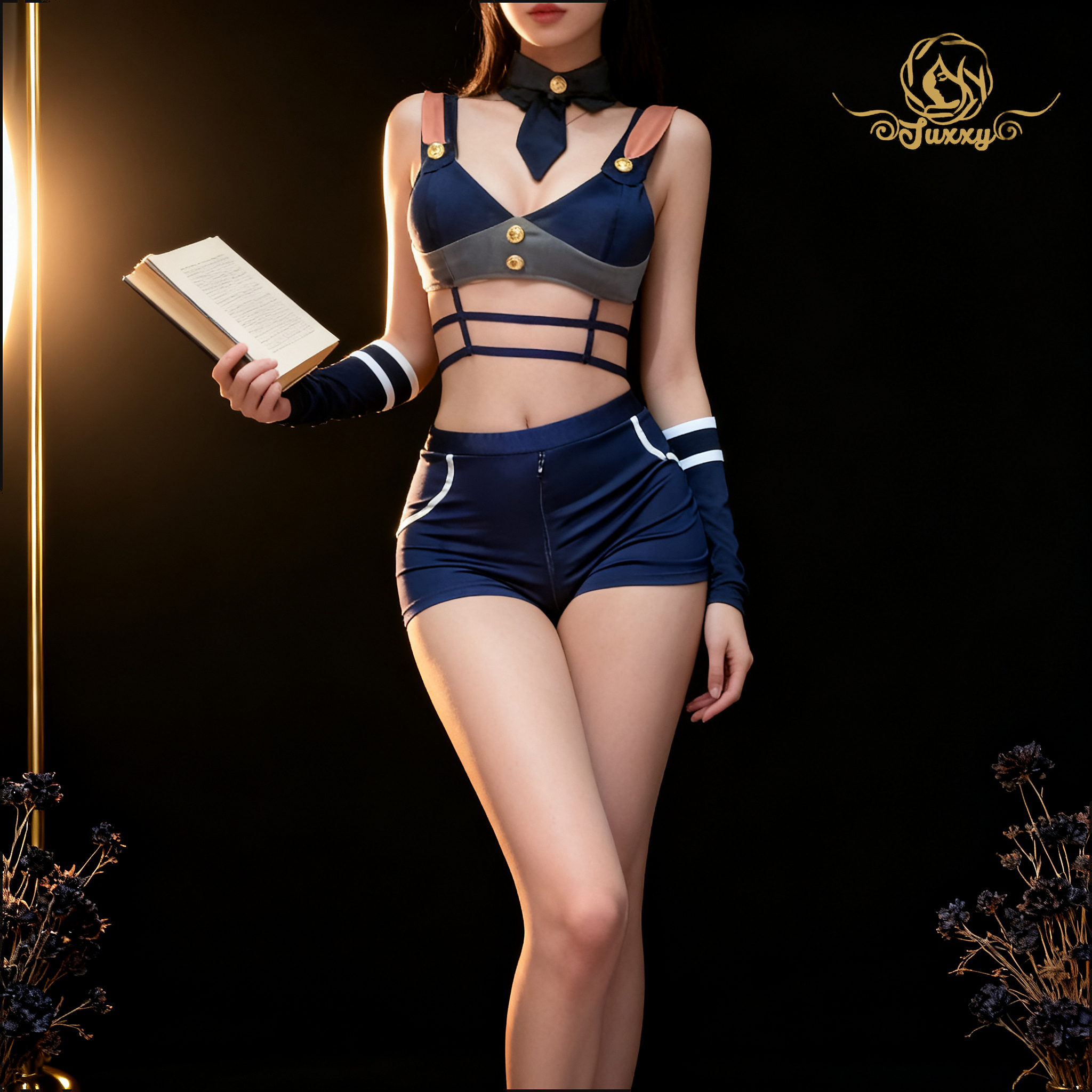 🎀Christmas cosplay set · blue · limited festive mood