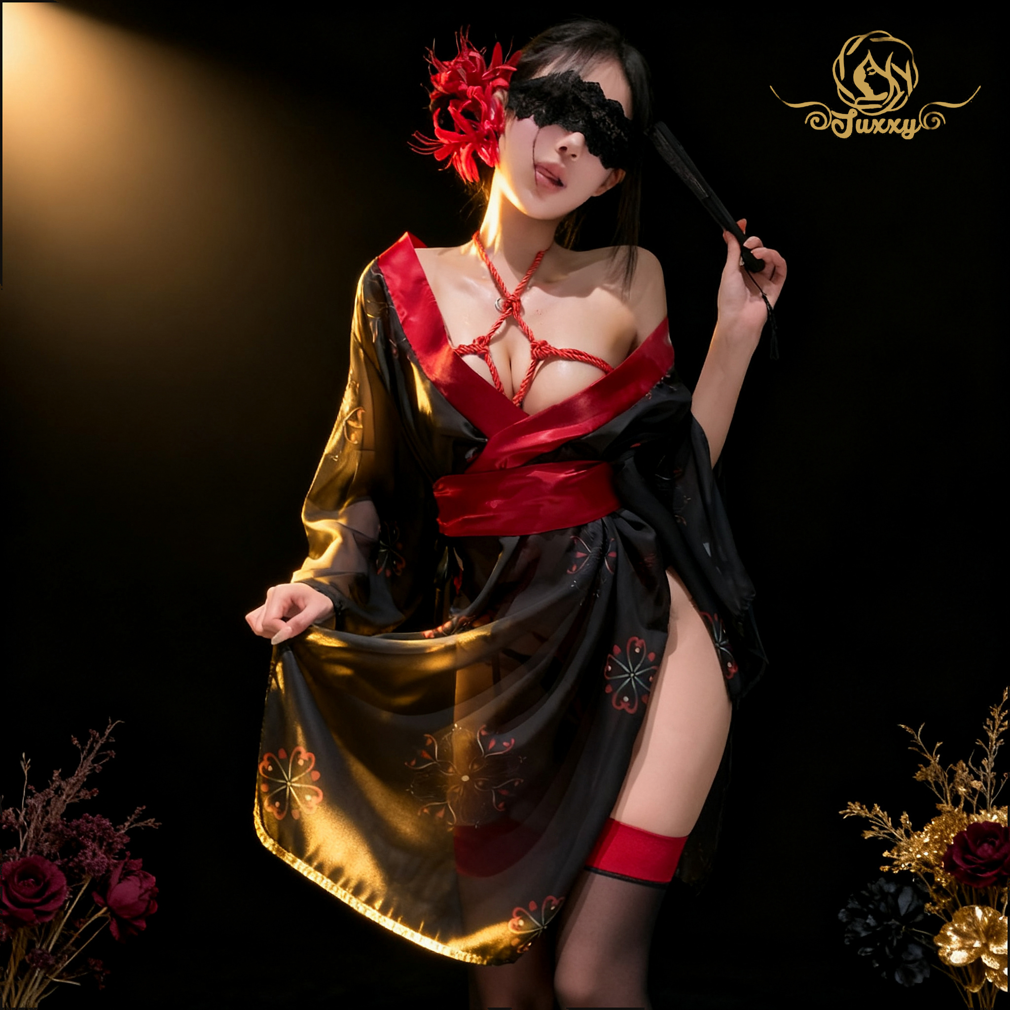 🤩Chinese hanfu style · Black · sheer layered classic