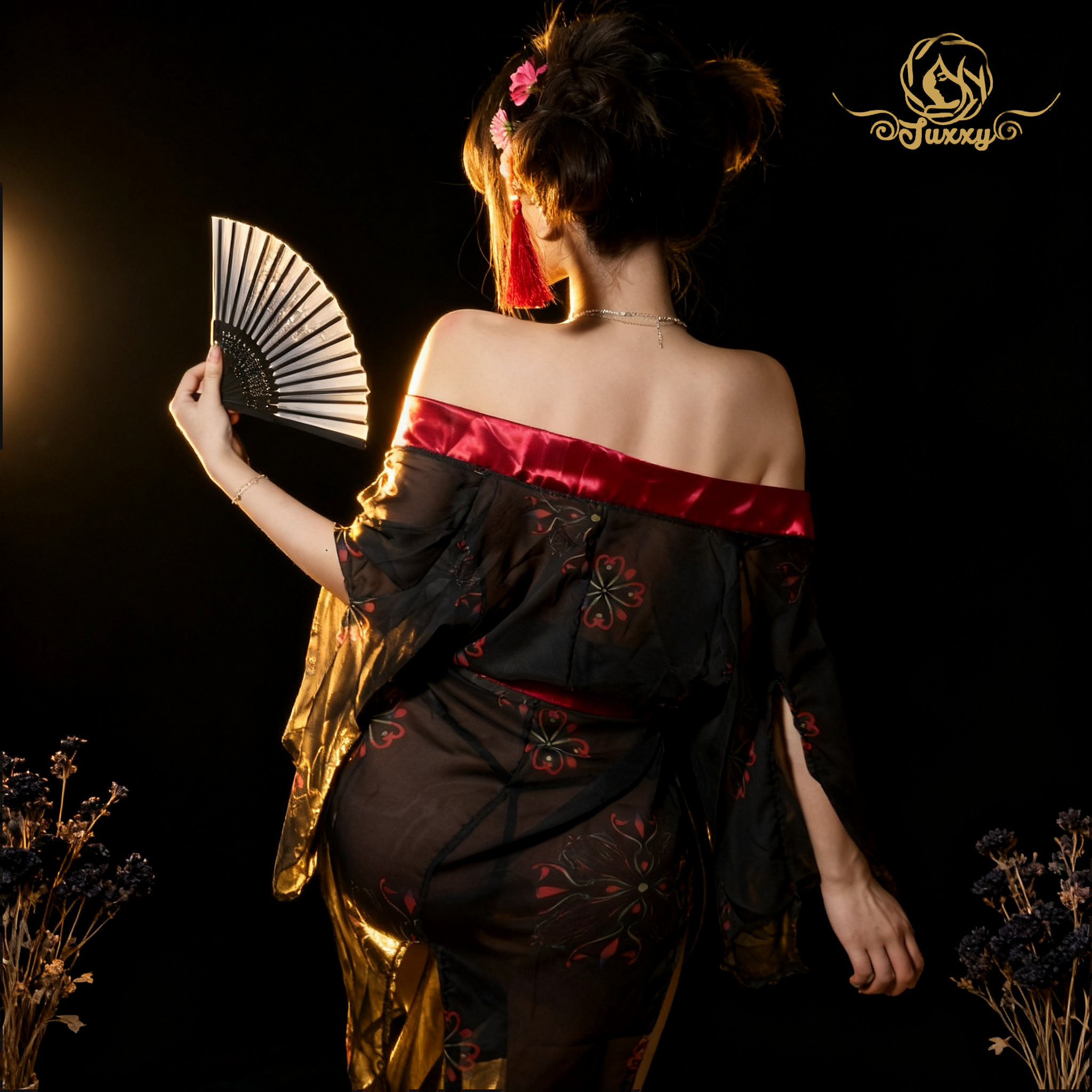 🤩Chinese hanfu style · Black · sheer layered classic