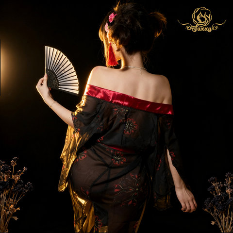 🤩Chinese hanfu style · Black · sheer layered classic