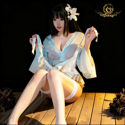 💙 and comfortable kimono-style cosplay pajamas 🎗 High quality💕