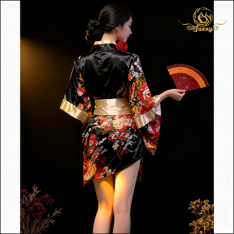 👄Sexy and comfortable kimono-style high-quality off-shoulder uniform ❤️