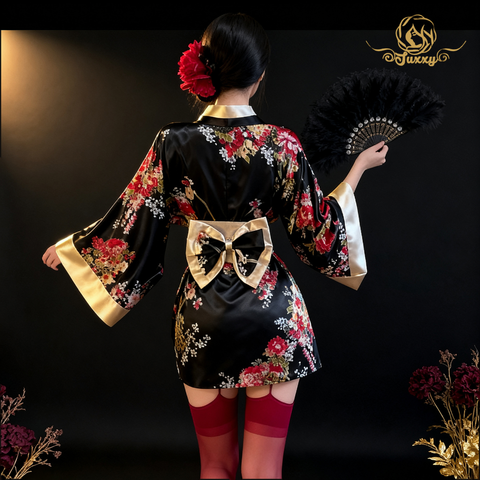 👄Sexy and comfortable kimono-style high-quality off-shoulder uniform ❤️