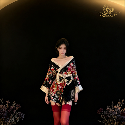 👄Sexy and comfortable kimono-style high-quality off-shoulder uniform ❤️