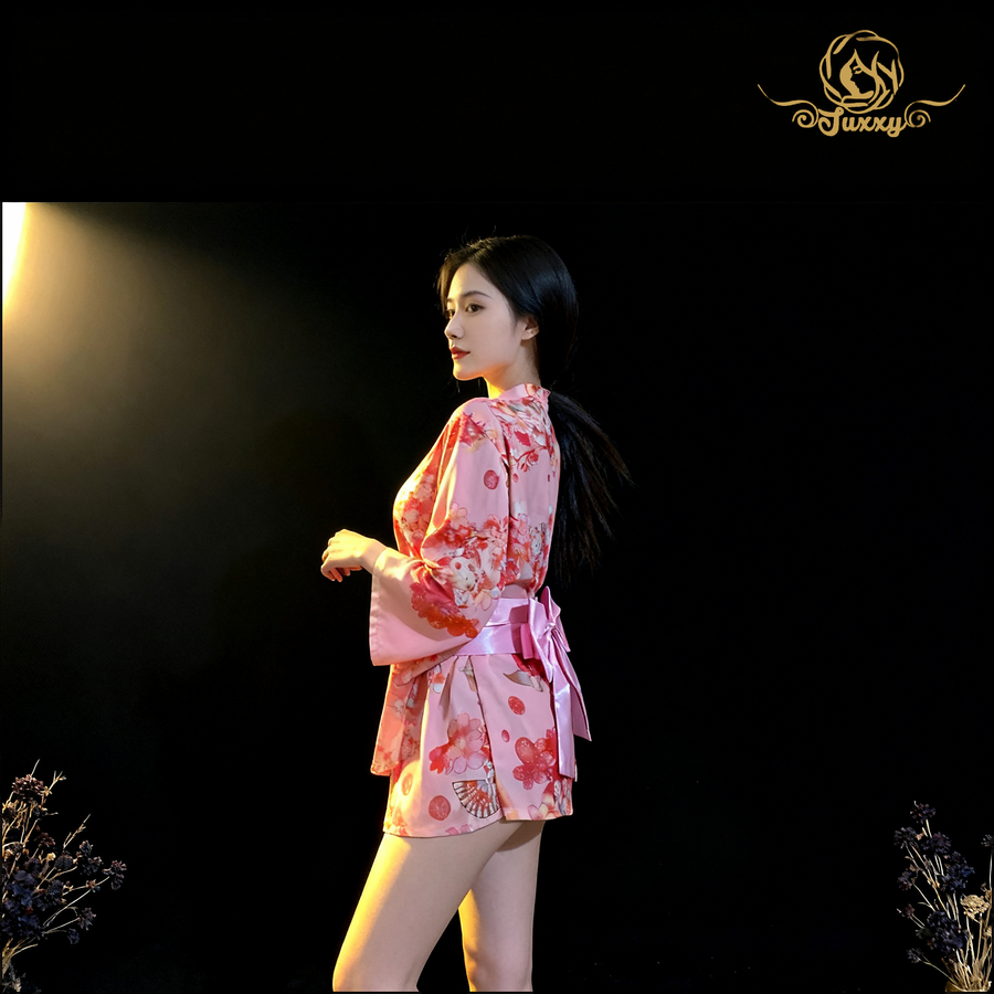 Sexy?? and comfortable lingerie-style kimono cosplay uniform ??
