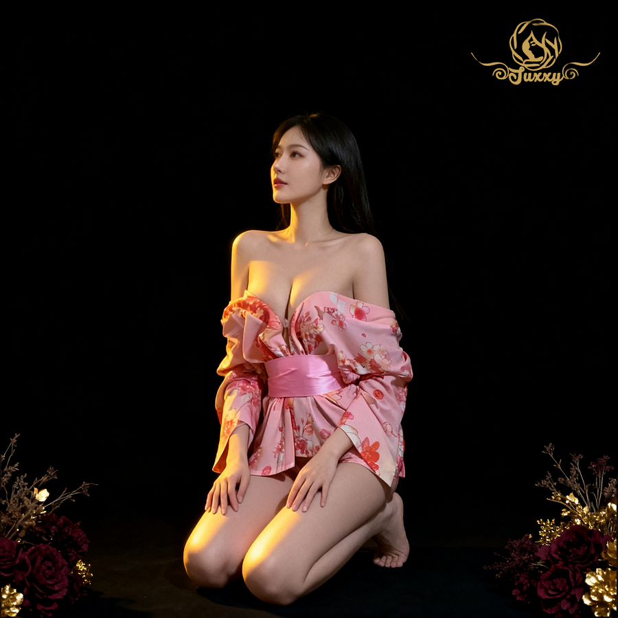 Sexy?? and comfortable lingerie-style kimono cosplay uniform ??