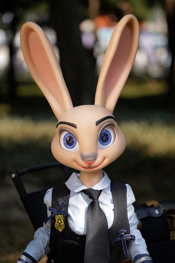 CASTLE® Lapin poupée mini en silicone Bunny 120 cm